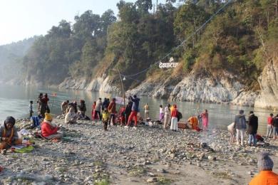 नवलपुरतर्फबाट पवित्र तीर्थस्थल देवघाट पुग्नेगरी सडक निर्माण